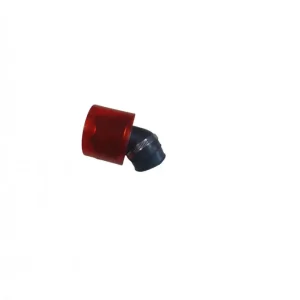 Cel mai vândut Filtru aer sport cu protectie plastic rosu Ø35mm, 45 grade