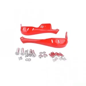 Set protectii maini enduro-culoare rosie Preț promoțional