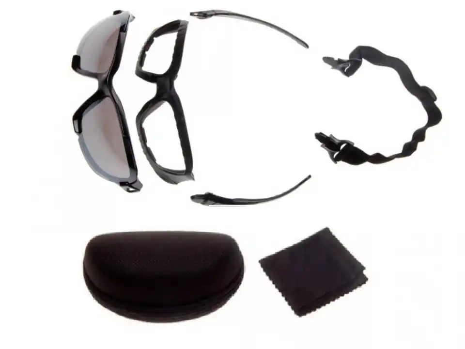 Ochelari moto, protectie UV cat. 3, toc inclus Ofertă de sezon