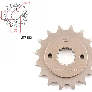 Pinion transmisie fata 520/16T, JTF512 Mai ieftin