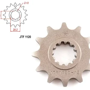 Pinion transmisie fata 420/12T, JTF1120 Retur gratuit