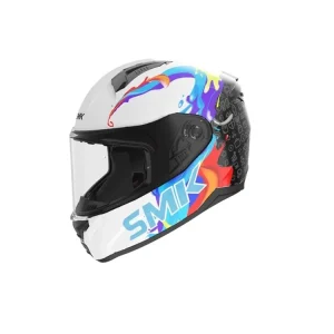 Livrare expres Cască moto integrală copii SMK BIONIC KIDS Splash, Mărimea YS, Unisex, SMK0118/24/MA264/KS