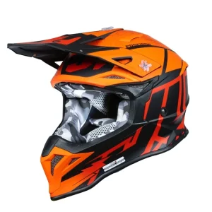 Casca enduro Just1 J39 Poseidon, Negru + Portocaliu, Marimea L Discount