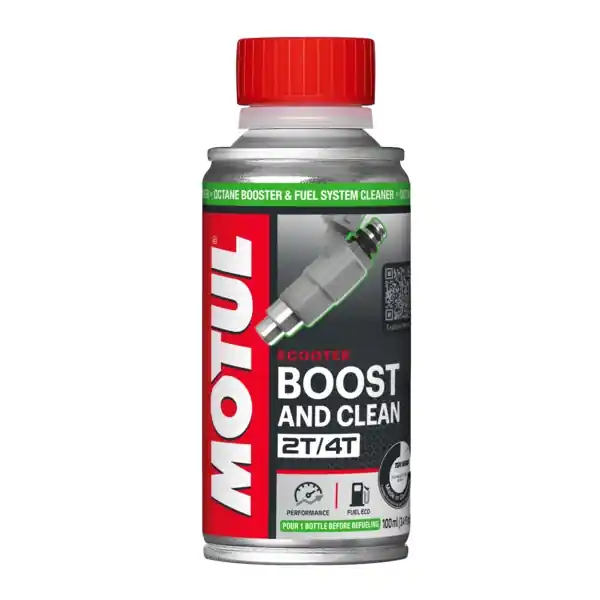 Ultima șansă Aditiv combustibil BOOST AND CLEAN SCOOTER Motul, 100ml