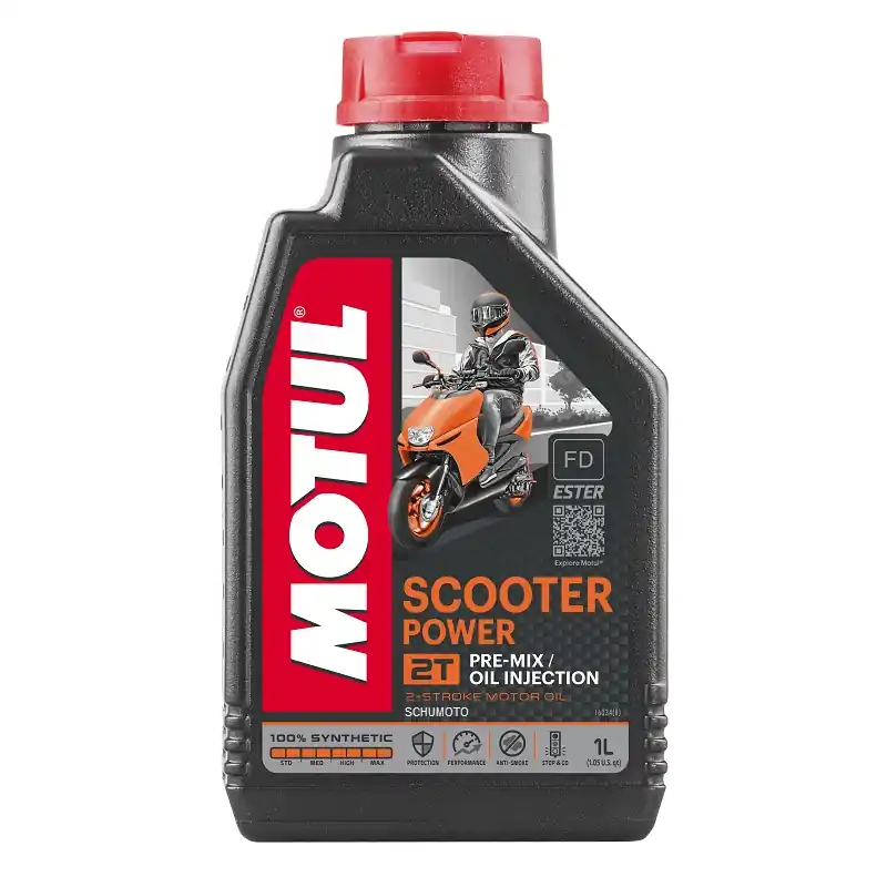 Ulei Motor SCOOTER POWER 2T Motul, 1L Expediere rapidă