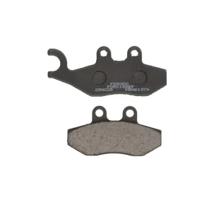 Preț mic Set placute frana 41.2x97.1x9/41.2x77.2x79 mm, FDB2186EF, Ferodo